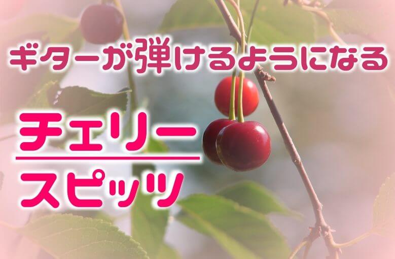 ギター初心者が1日で弾けるようになる！︎ スピッツ/チェリー