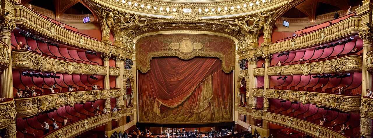 オペラのステージ